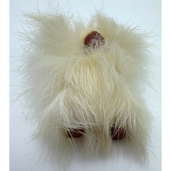 Alaska 3” Eskimo Baby Doll in White Fur Papoose - Picture 3 of 6
